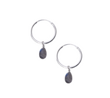 Argollas Simples Labradorita
