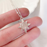 Estrella Fugaz Mini Cuarzo Rosado